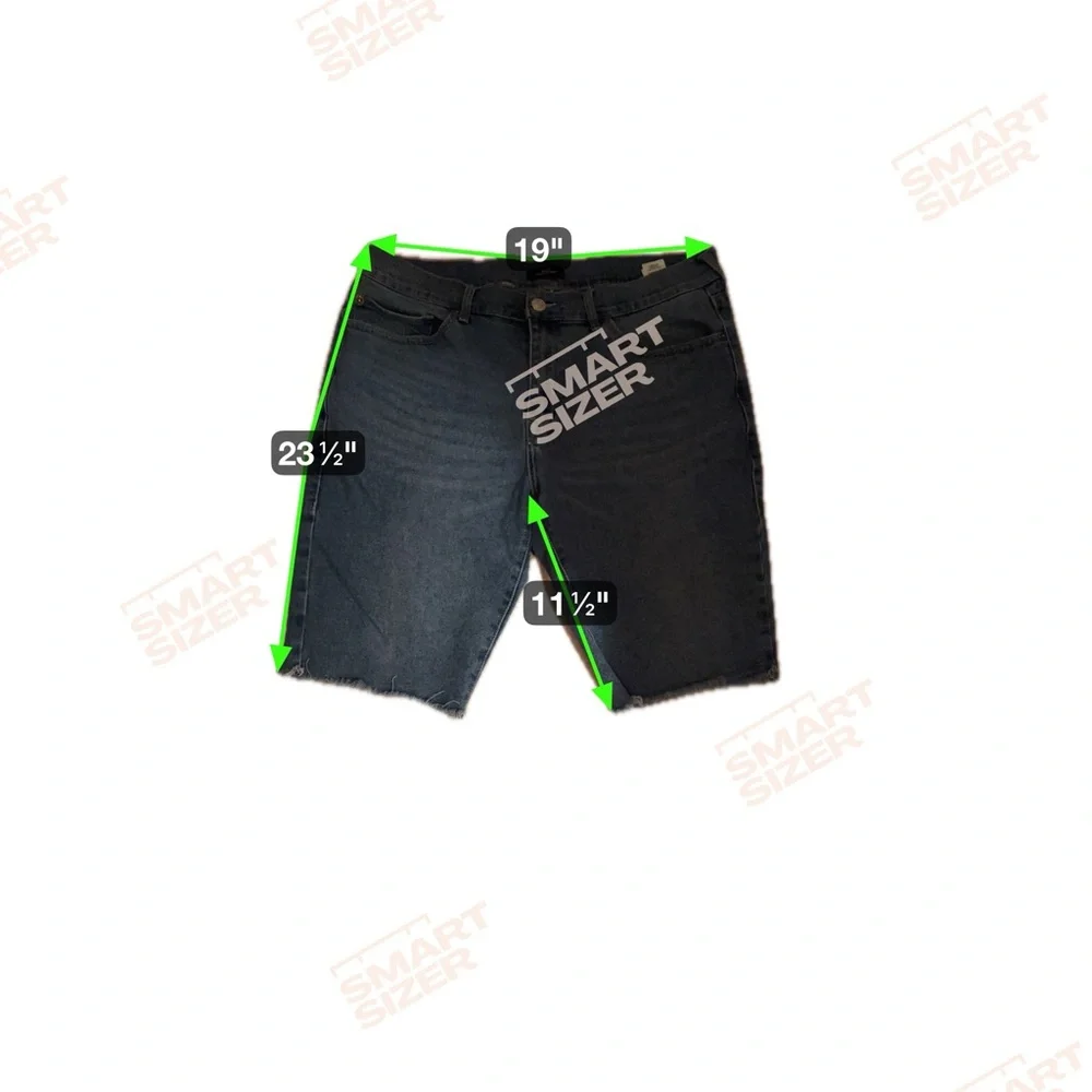 True Religion Blue Denim Shorts 36